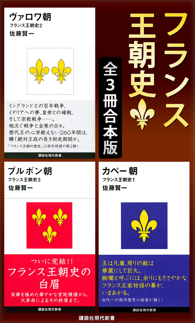 フランス王朝史 全3冊合本版