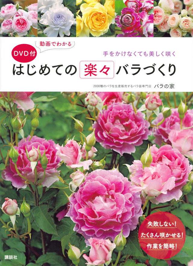 動画でわかる はじめての楽々バラづくり