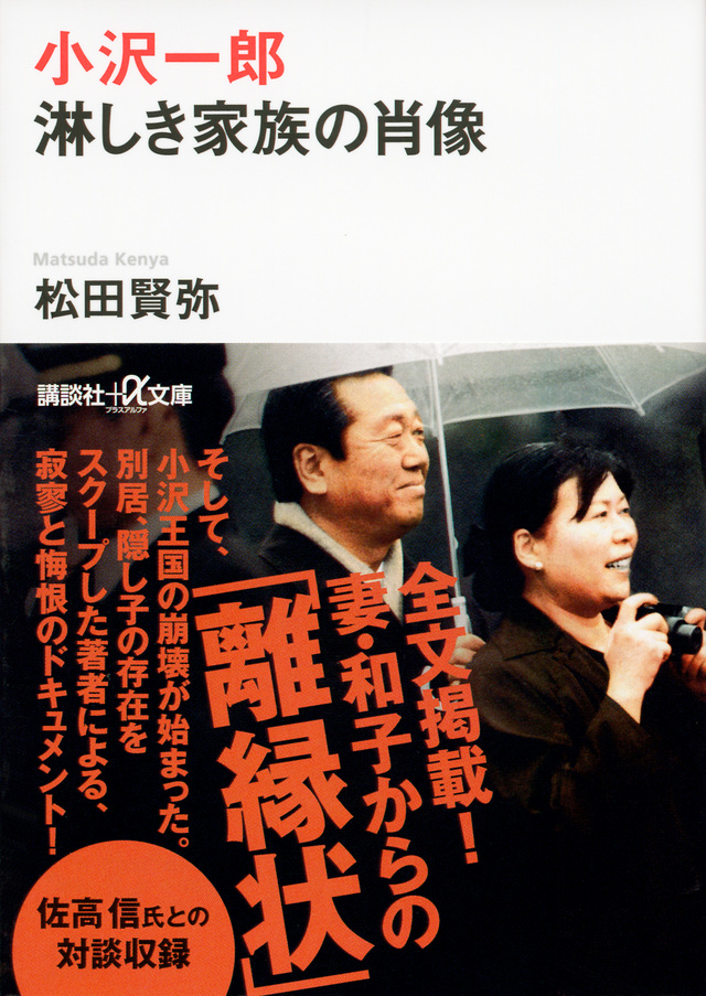 小沢一郎 淋しき家族の肖像
